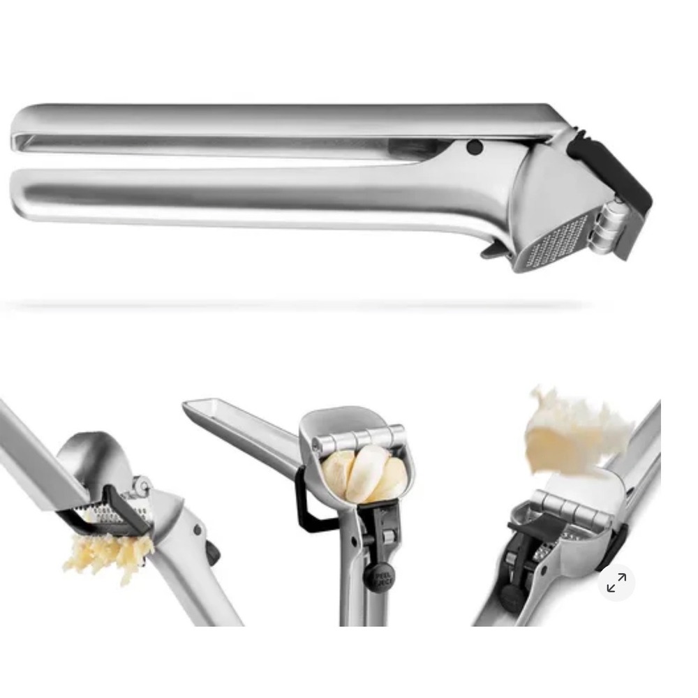 Dreamfarm Garject Unpeeled Garlic Press, New in Box